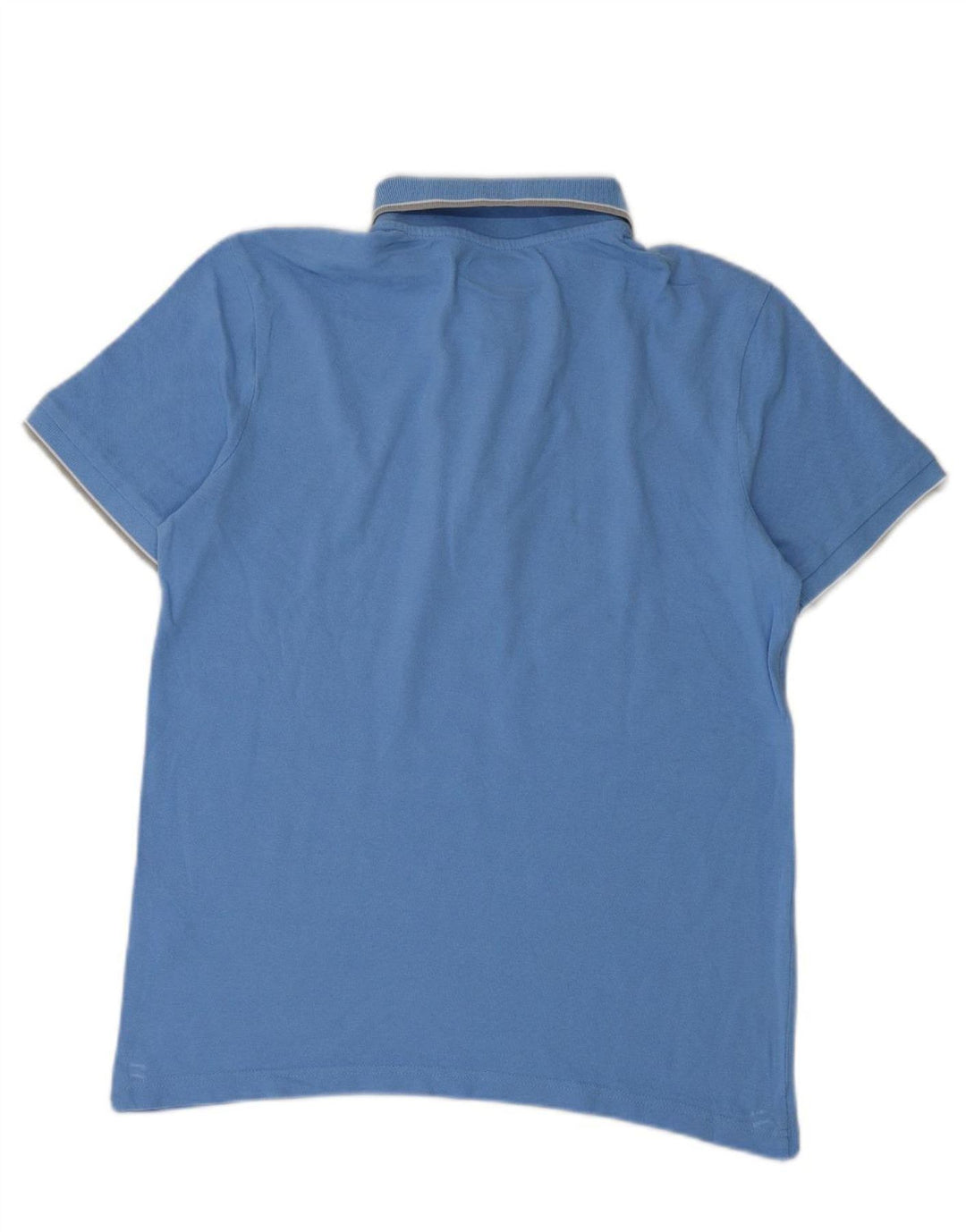 KAPPA Mens Polo Shirt Medium Blue Cotton