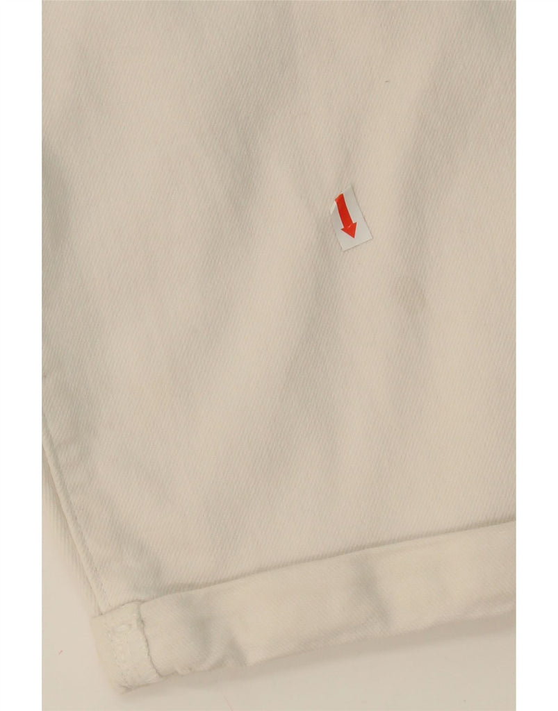 LEVI'S Womens Denim Shorts W28 Medium White Cotton Vintage Levi's and Second-Hand Levi's from Messina Hembry 