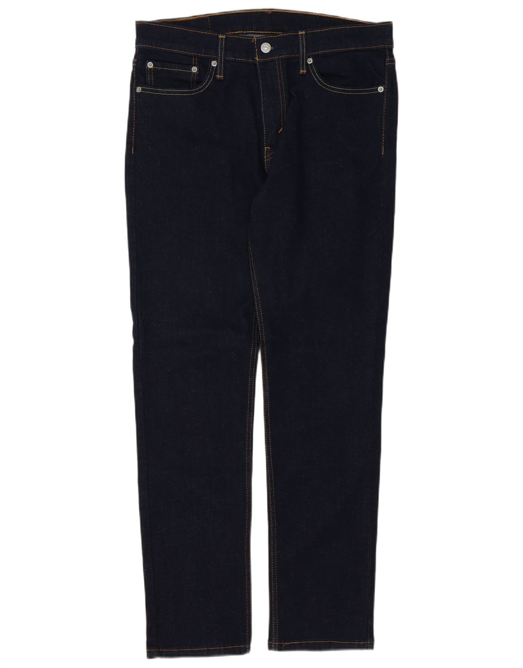Levi's Mens 511 Slim Jeans W33 L32 Navy Blue Cotton