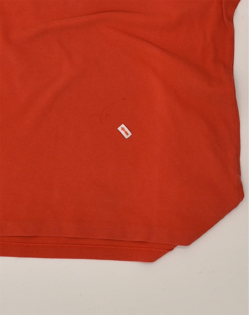 POLO RALPH LAUREN Mens Slim Fit Polo Shirt Medium Red Cotton | Vintage Polo Ralph Lauren | Thrift | Second-Hand Polo Ralph Lauren | Used Clothing | Messina Hembry 