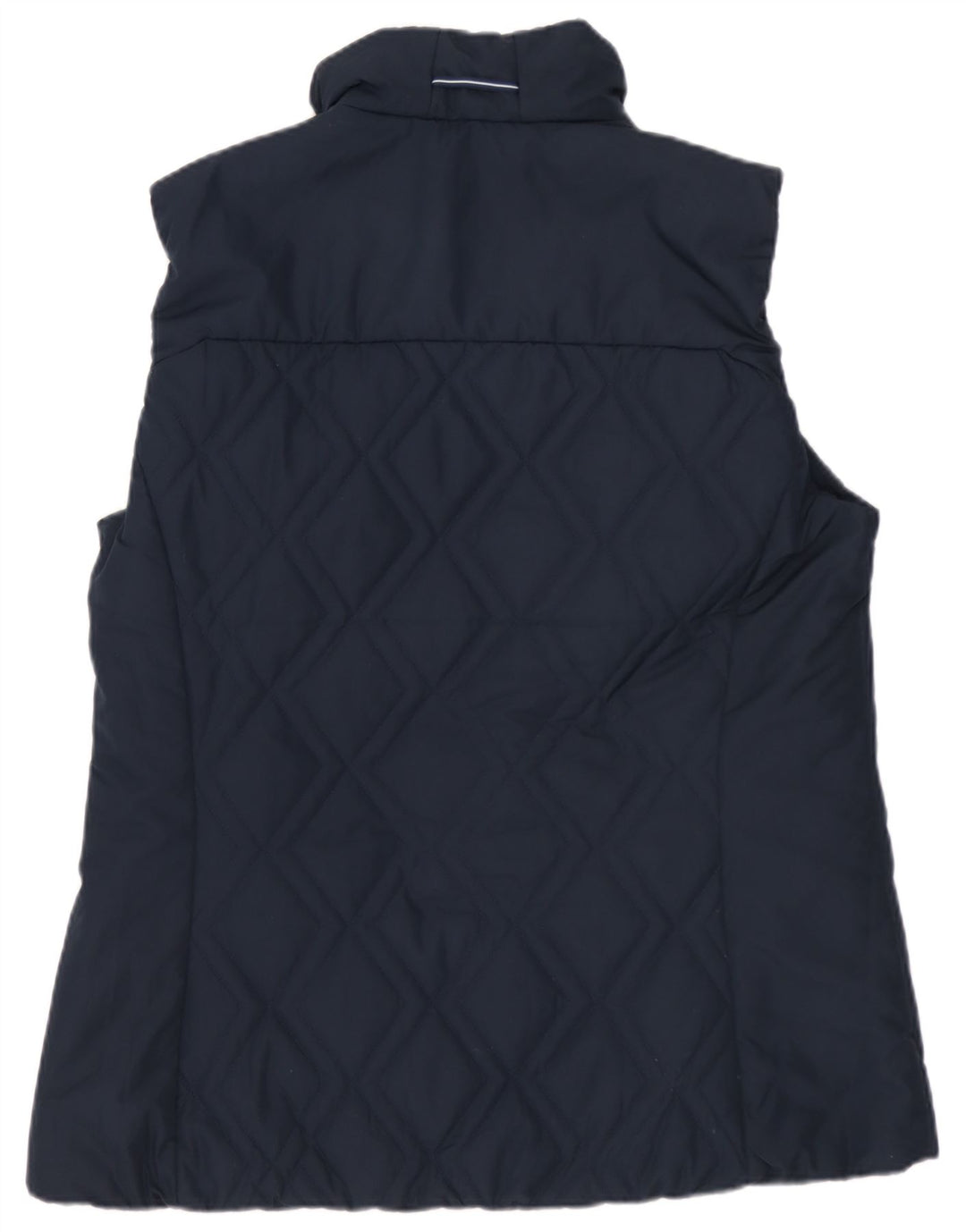 HELLY HANSEN Womens Liner Quilted Gilet UK 16 Large Navy Blue Polyester