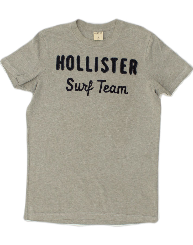 HOLLISTER Mens Graphic T-Shirt Top Small Grey Cotton | Vintage Hollister | Thrift | Second-Hand Hollister | Used Clothing | Messina Hembry 