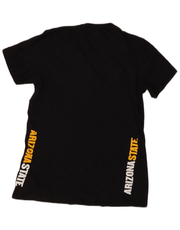 Adidas Womens Graphic T-Shirt Top UK 10 Small Black