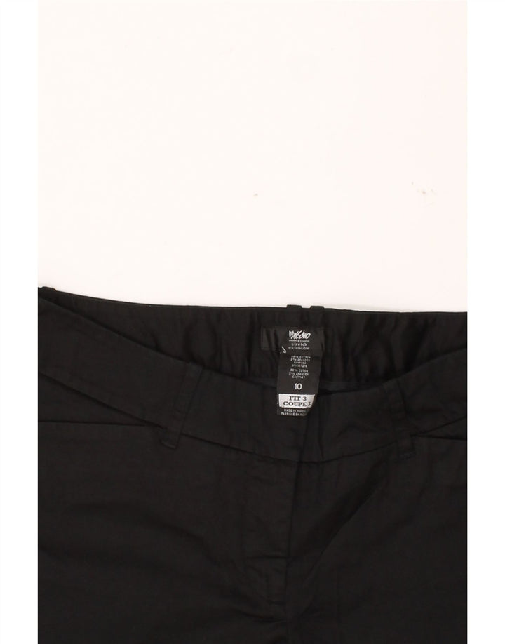 MOSSIMO Womens Casual Shorts US 10 Large W32  Black Cotton Vintage Mossimo and Second-Hand Mossimo from Messina Hembry 