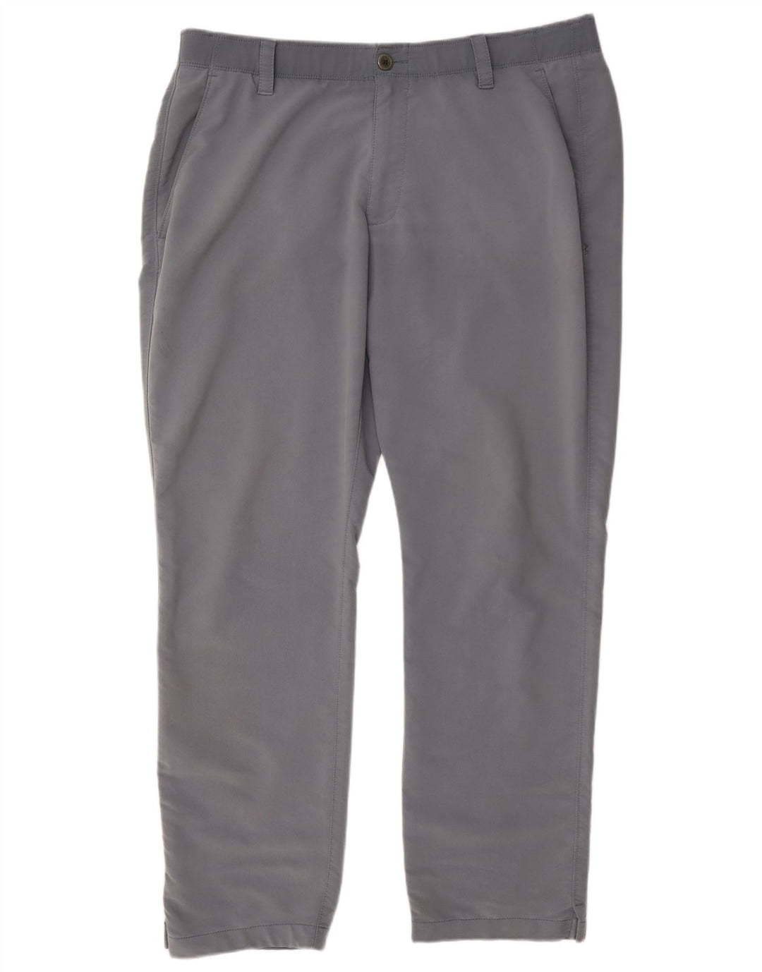 Under Armour Mens Straight Chino Trousers W38 L32 Grey