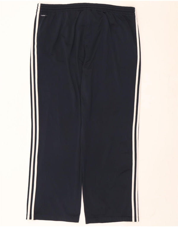 Adidas Mens Clima 365 Tracksuit Trousers 2XL  Navy Blue Polyester