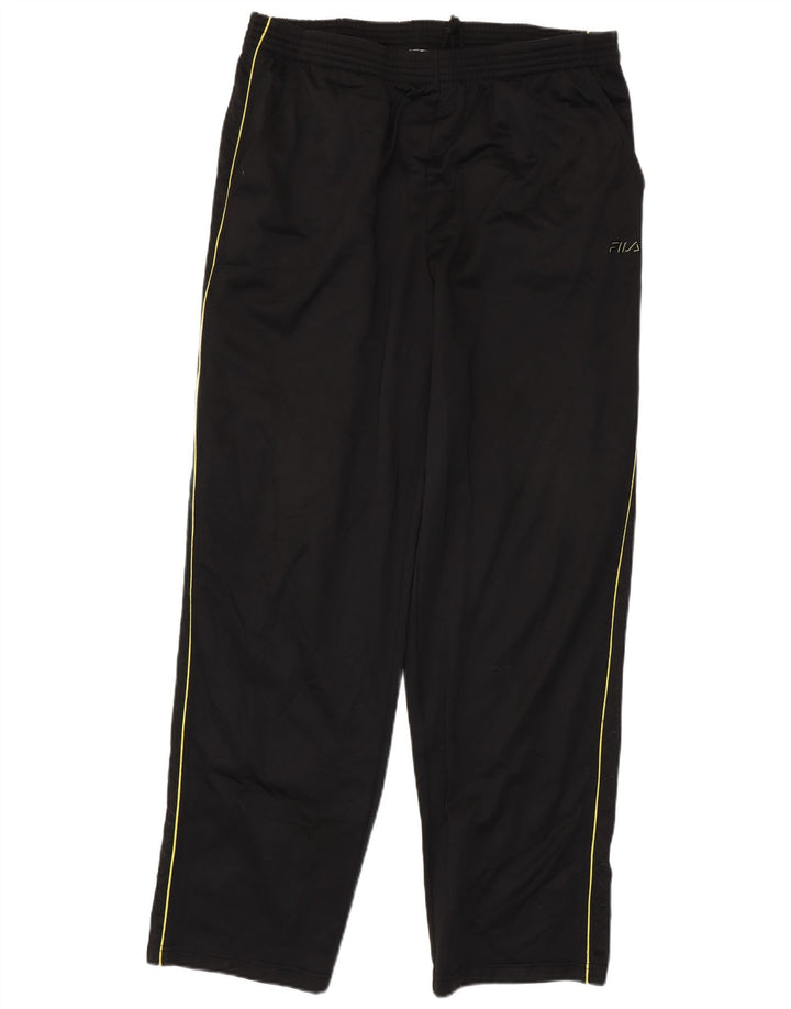 Fila Mens Tracksuit Trousers XL  Black Polyester
