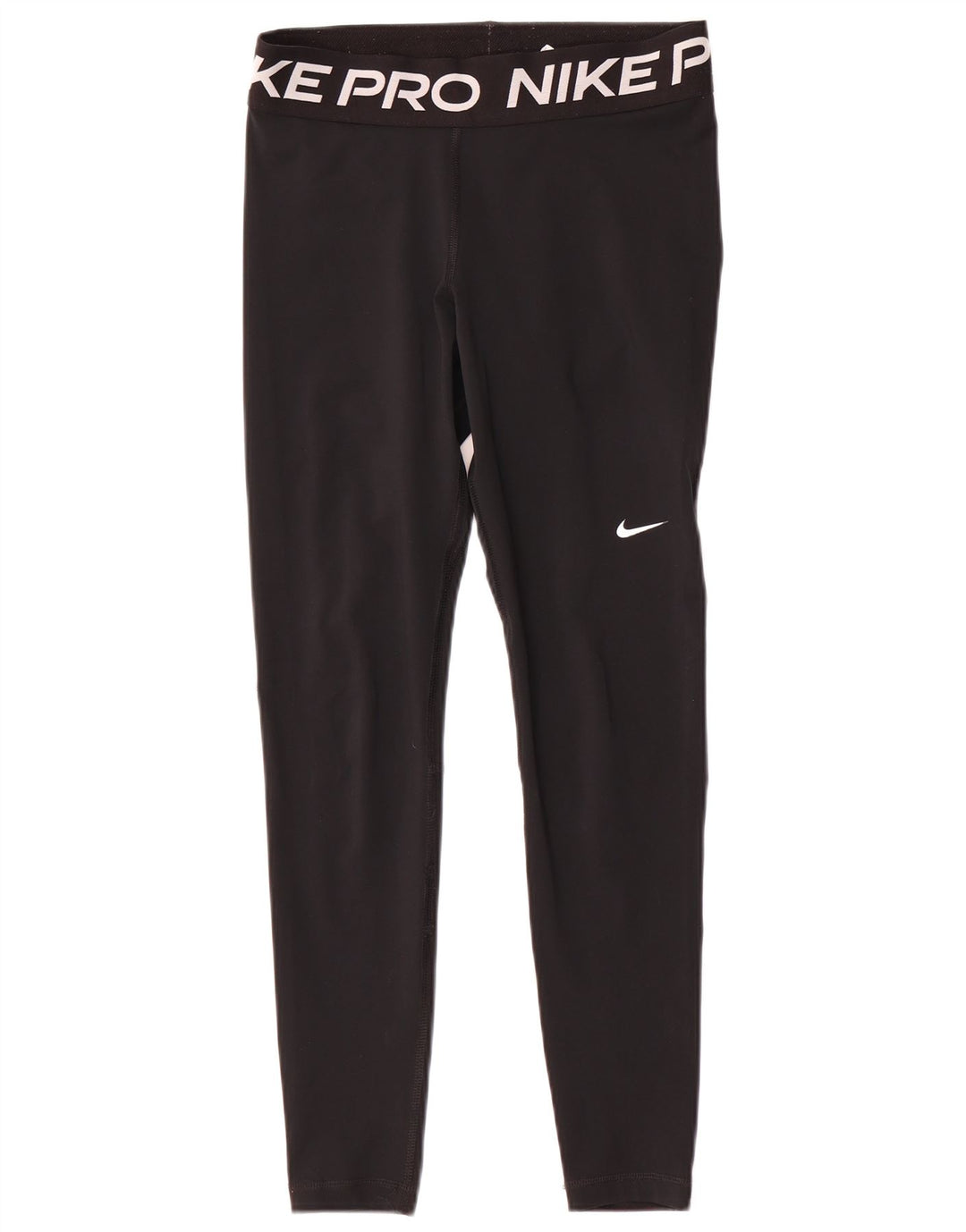 Nike Womens Graphic Leggings UK 12 Medium  Black