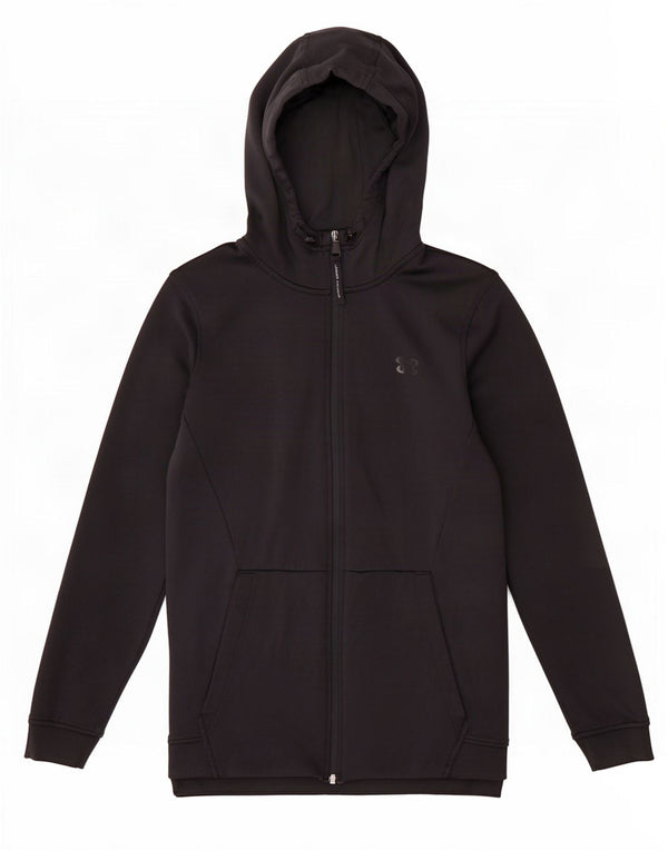 Under Armour Mens Cold Gear Graphic Zip Hoodie Sweater Small Black