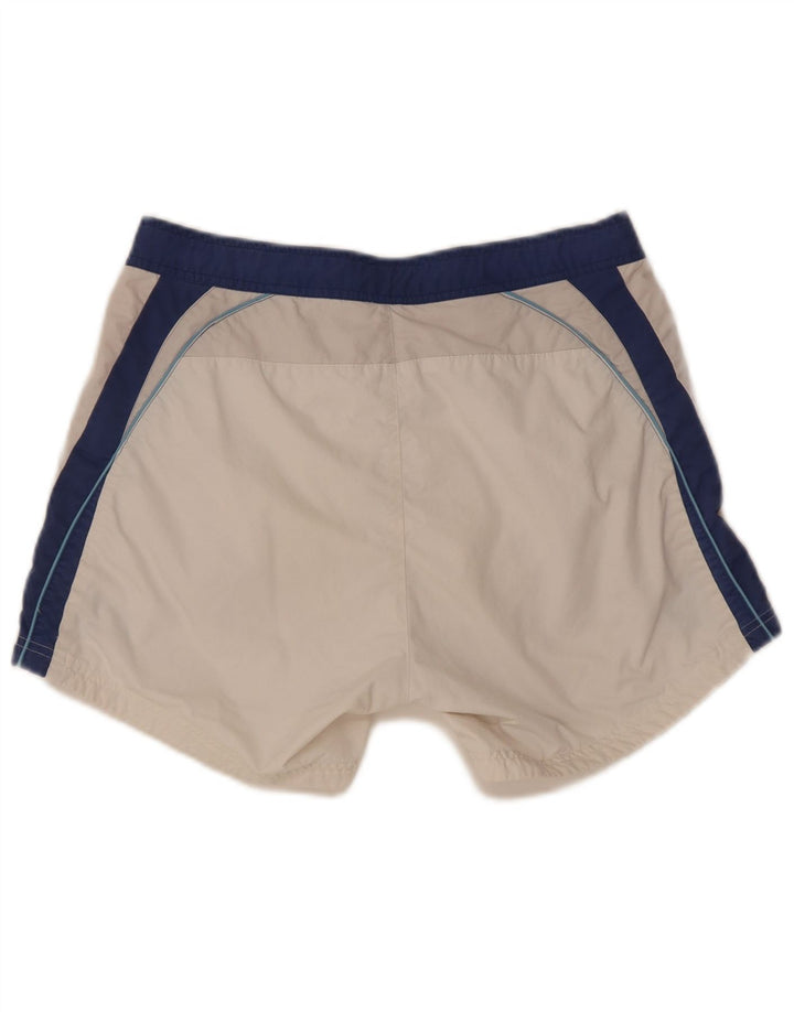 Champion Mens Swimming Shorts Medium  White Colourblock