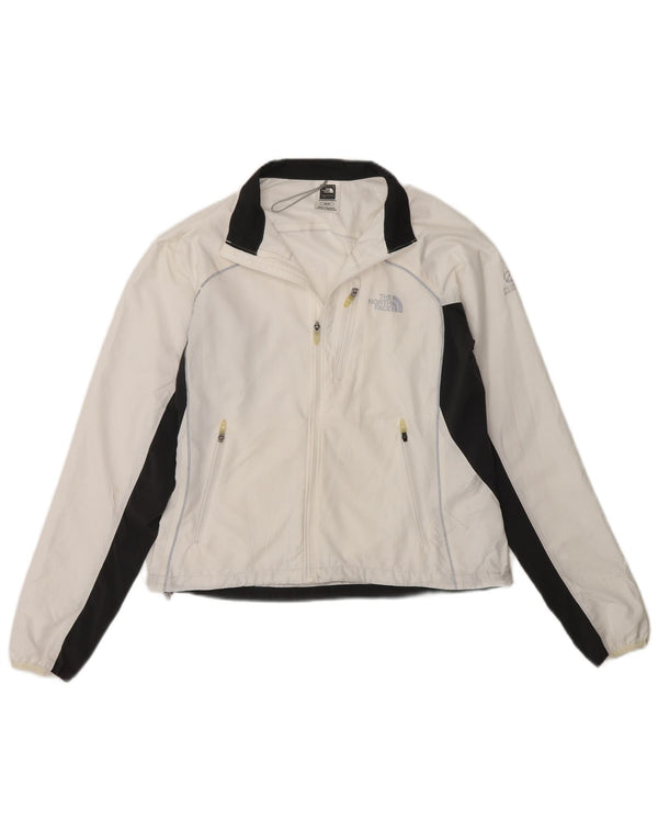 The North Face Womens Tracksuit Top Jacket UK 6 XS White Colourblock