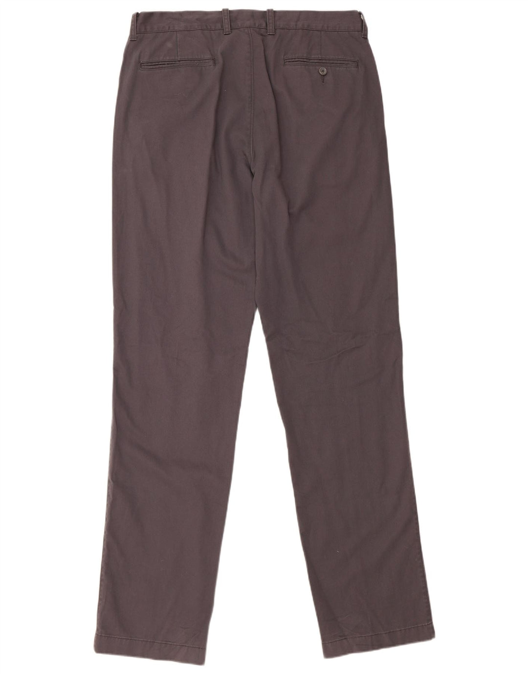 J. CREW Mens The Bleecker Straight Chino Trousers W34 L36 Grey Cotton