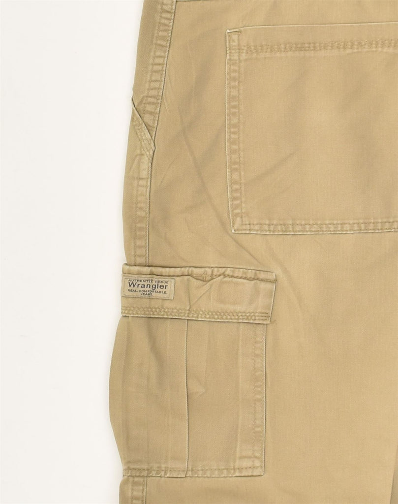 WRANGLER Mens Slim Cargo Trousers W44 L32  Beige Cotton | Vintage Wrangler | Thrift | Second-Hand Wrangler | Used Clothing | Messina Hembry 