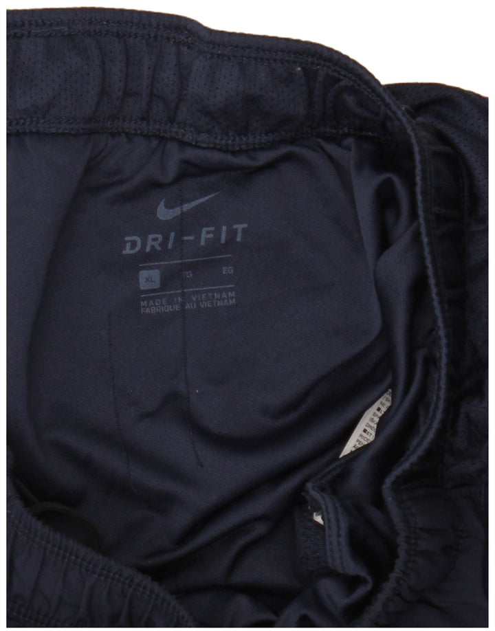 Nike Mens Dri Fit Sport Shorts XL  Navy Blue Polyester