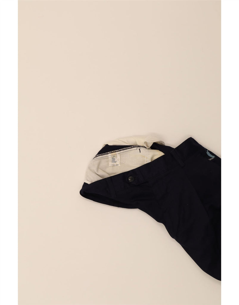 SERGIO TACCHINI Mens Chino Shorts IT 50 Large W30 Navy Blue Cotton Vintage Sergio Tacchini and Second-Hand Sergio Tacchini from Messina Hembry 