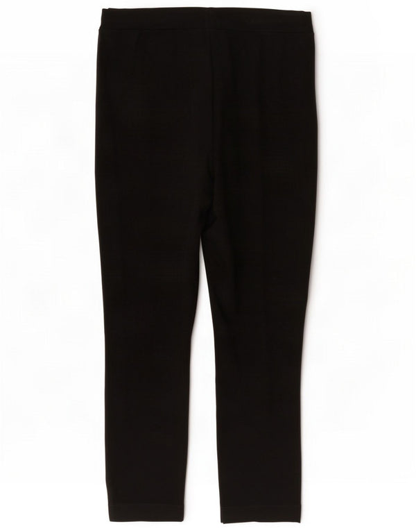 Whistles Womens Crop Leggings UK 14 Large Black Viscose