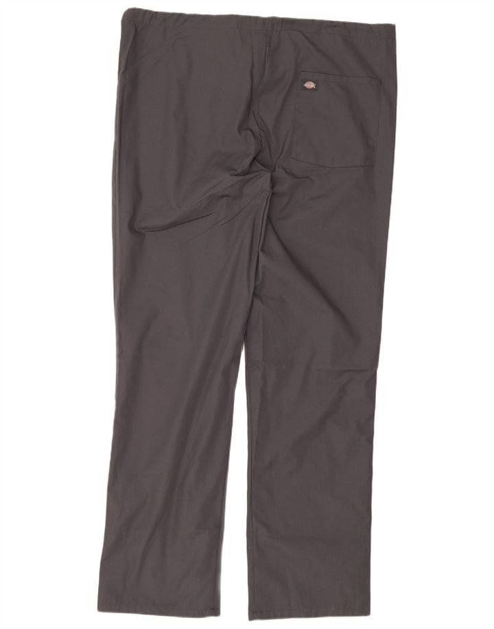 Dickies Mens Straight Casual Trousers Medium W38 L30 Grey Polyester