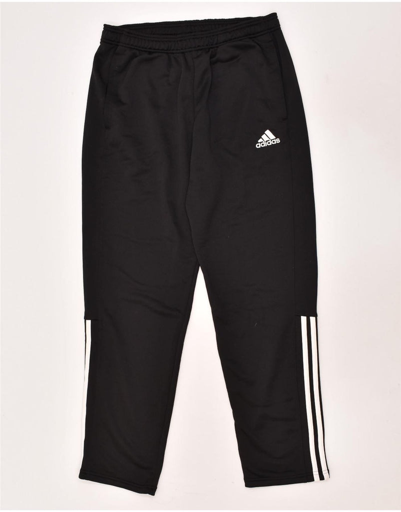 ADIDAS Mens Tracksuit Trousers Large Black Polyester | Vintage Adidas | Thrift | Second-Hand Adidas | Used Clothing | Messina Hembry 