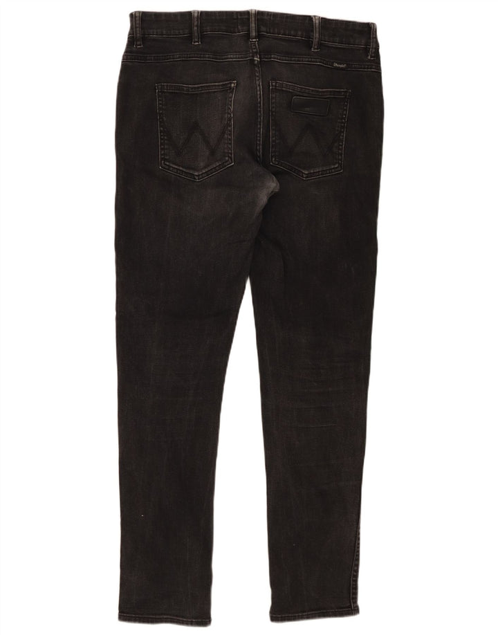 Wrangler Mens Stompers Slim Jeans W32 L30 Black Cotton
