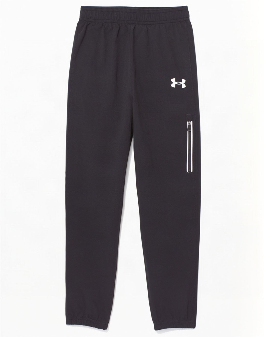 Under Armour Boys Tracksuit Trousers Joggers 6-7 Years Black Polyester