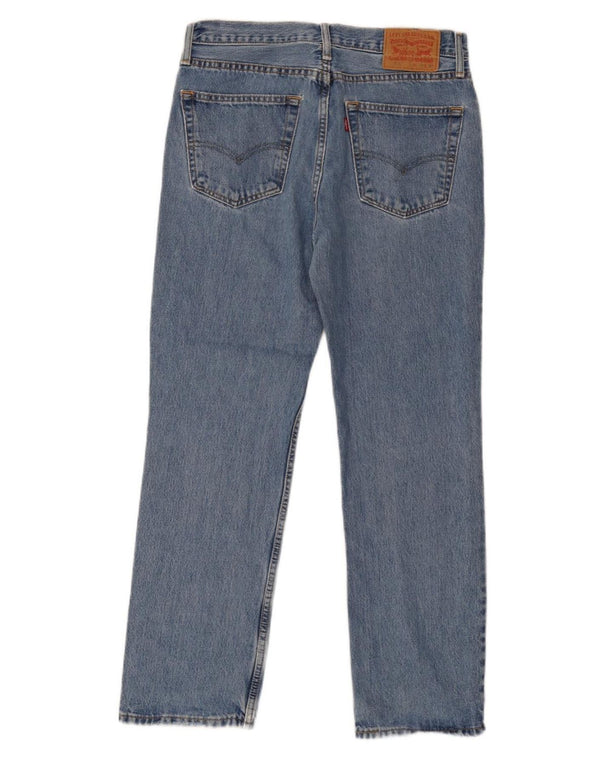 Levi's Mens 515 Slim Tapered Jeans W32 L30 Blue Cotton