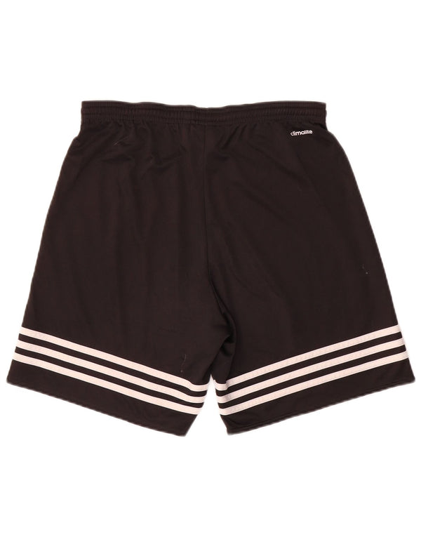 Adidas Mens Climalite Sport Shorts Small Black Polyester