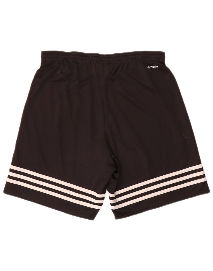 Adidas Mens Climalite Sport Shorts Small Black Polyester