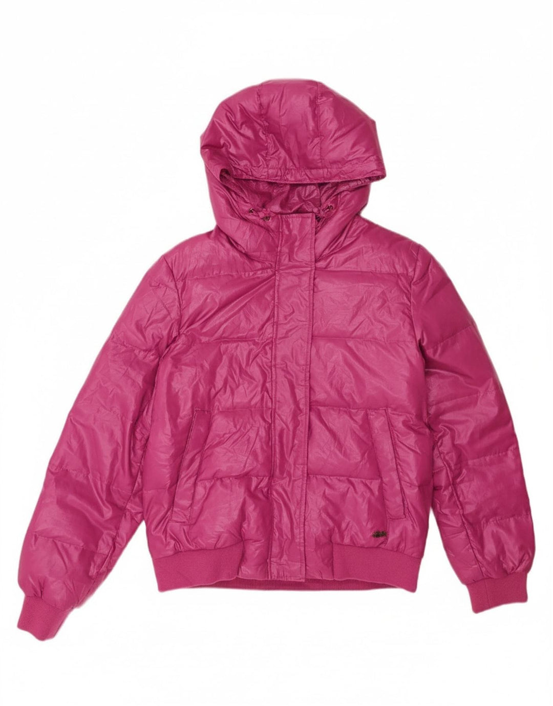 LOTTO Womens Hooded Padded Jacket UK 18 XL Pink Polyester