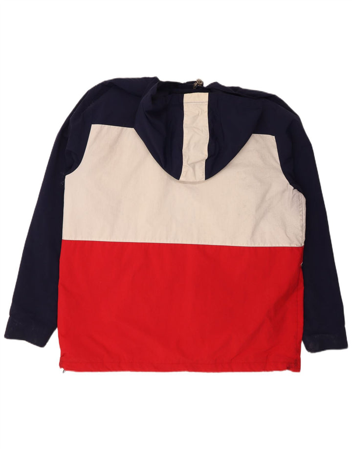 FILA Mens Graphic Windbreaker Jacket UK 44 2XL Multicoloured Colourblock