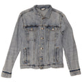 Zara Girls Denim Jacket 13-14 Years Blue Cotton