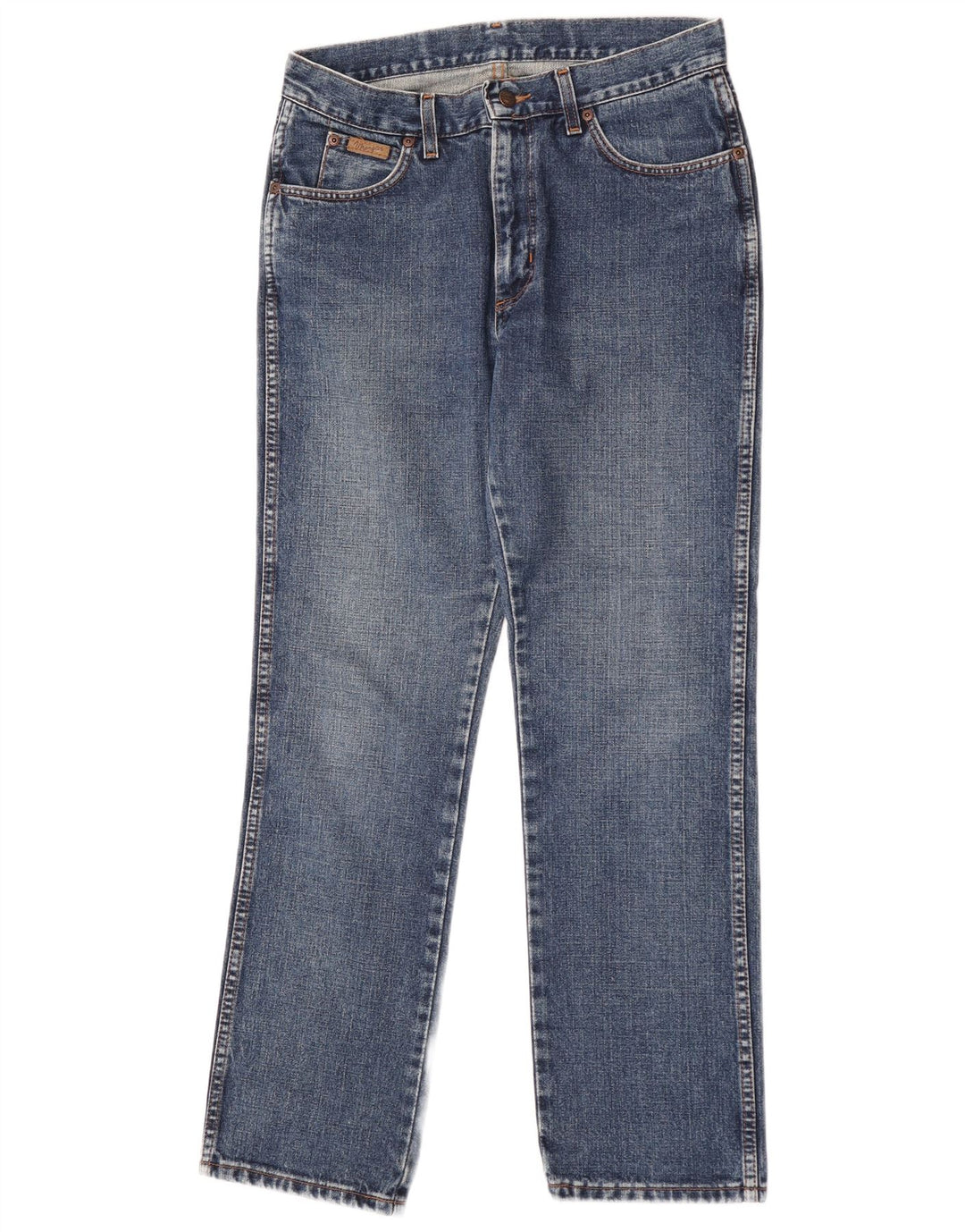 Wrangler Womens Grace Straight Jeans W31 L30 Blue Cotton