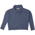 WAREHOUSE Womens Polo Neck Jumper Sweater UK 14 Medium Blue Polyester Vintage Warehouse and Second-Hand Warehouse from Messina Hembry 