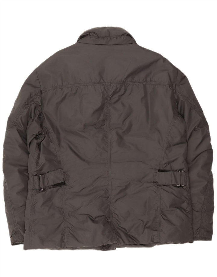 PEUTEREY Mens Utility Jacket UK 44 2XL Black Polyamide