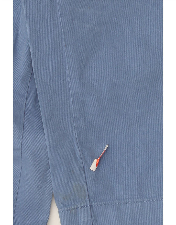 Hackett Mens Slim Chino Trousers W36 L33 Blue Cotton