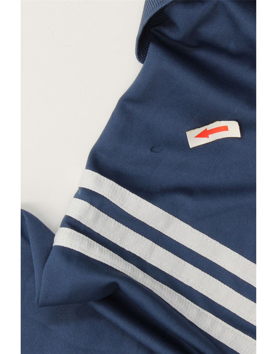 Adidas Mens Climalite Polo Shirt XL Navy Blue Colourblock Polyester