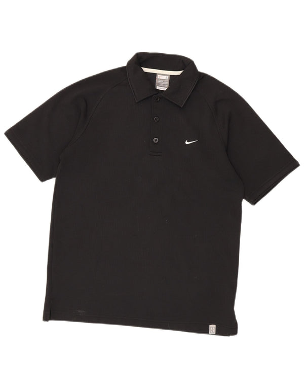 Nike Mens Dri Fit Polo Shirt UK 36/38 Small Black