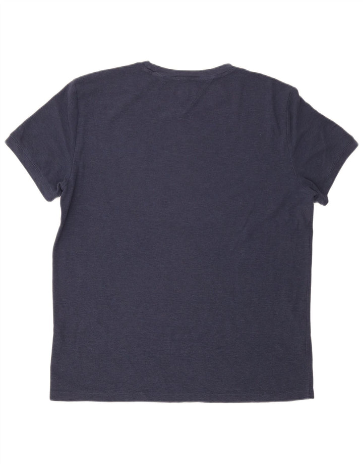 Tommy Hilfiger Mens T-Shirt Top XL Navy Blue