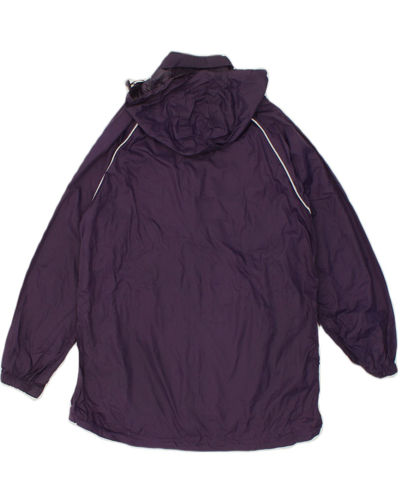 MOUNTAIN WAREHOUSE Womens Hooded Windbreaker Jacket UK 12 Medium  Purple | Vintage Mountain Warehouse | Thrift | Second-Hand Mountain Warehouse | Used Clothing | Messina Hembry 