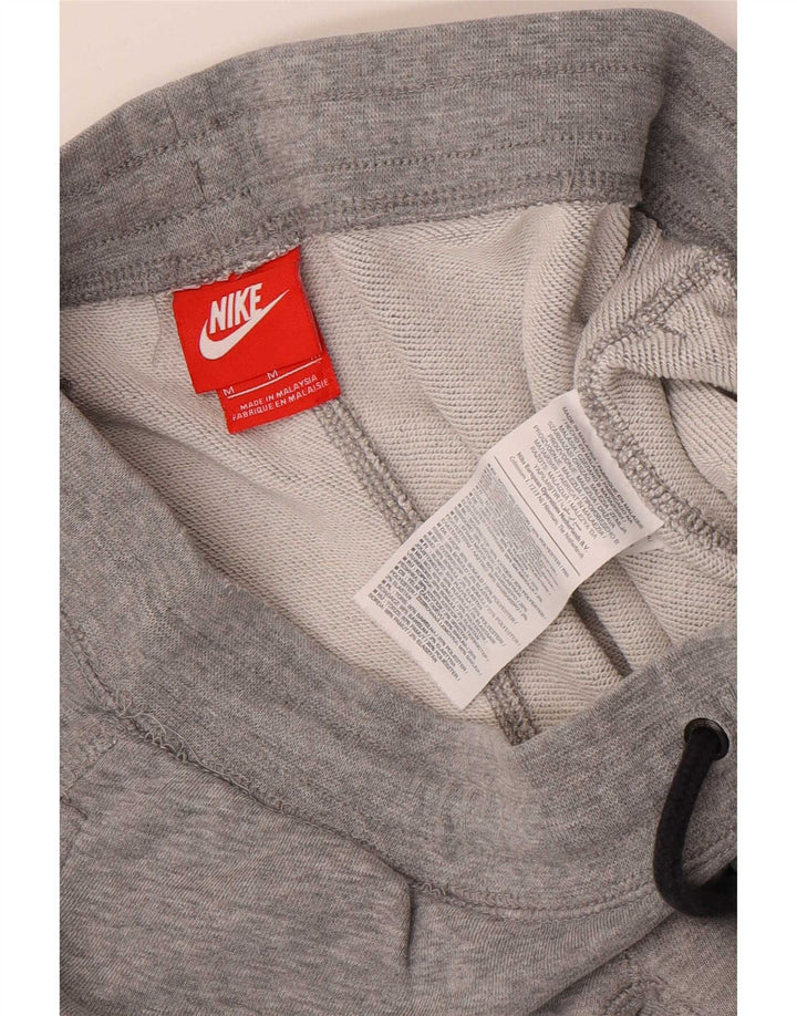 Nike Mens Graphic Tracksuit Trousers Joggers Medium Grey Cotton