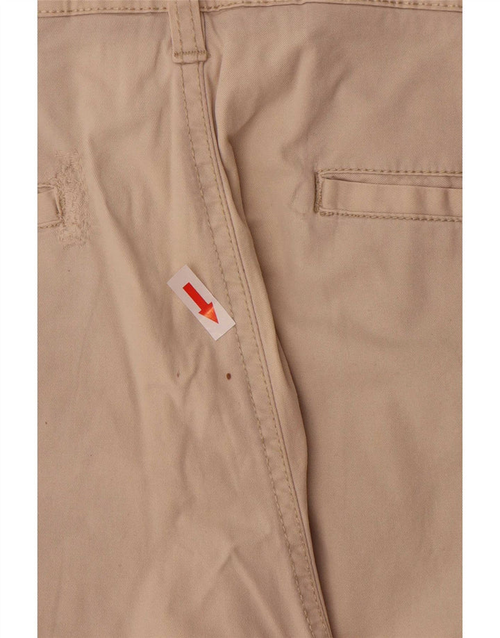 Liu Jo Womens Chino Shorts IT 46 Large W30  Beige Cotton