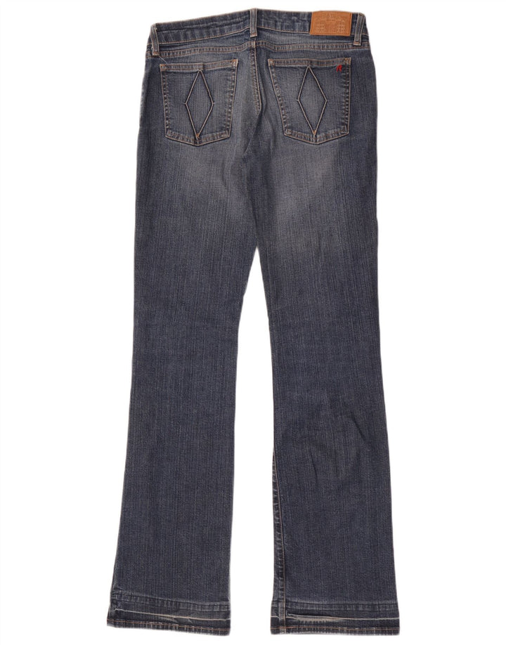 Replay Womens Bootcut Jeans W28 L32 Blue Cotton