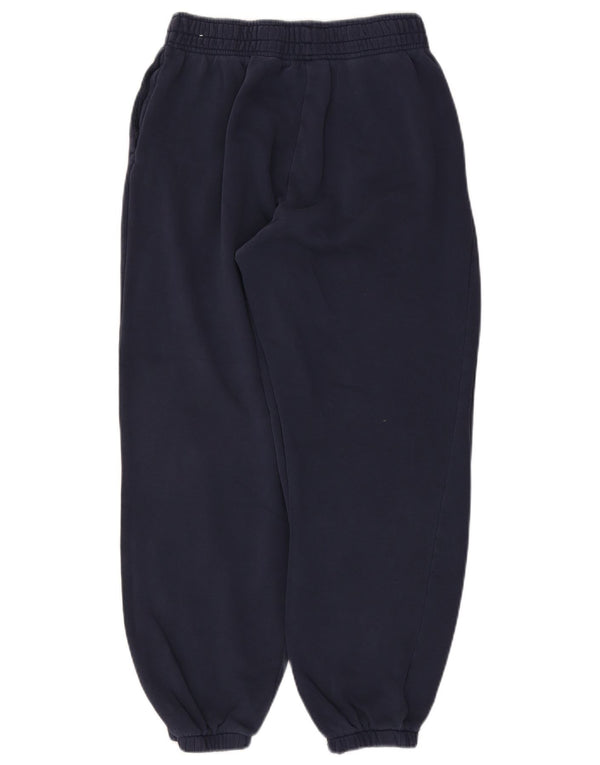 Nike Womens Graphic Tracksuit Trousers Joggers UK 12 Medium Navy Blue