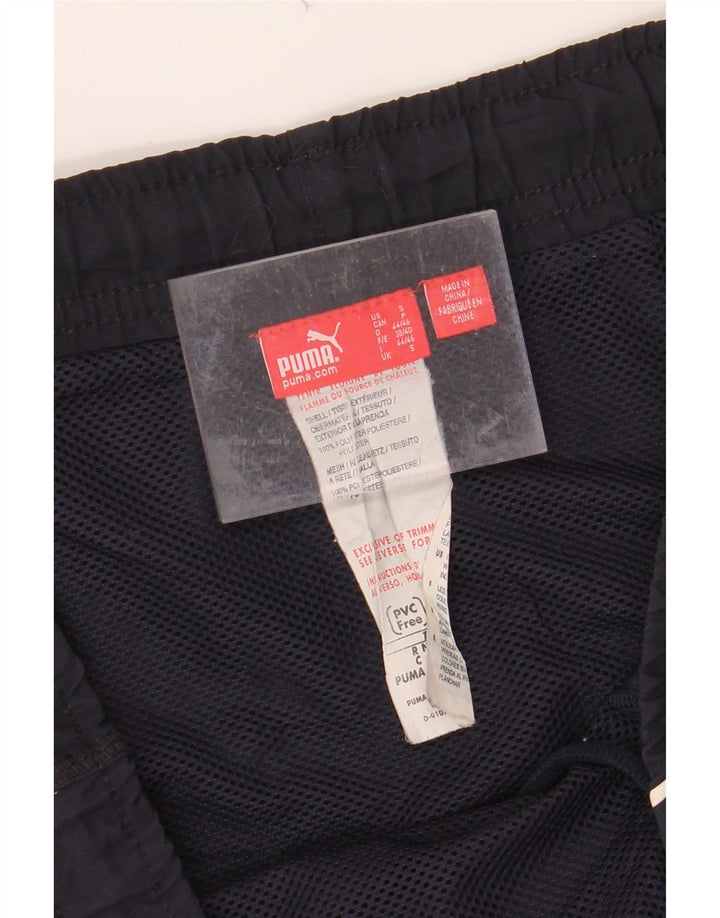 PUMA Mens Sport Shorts Small Navy Blue Polyester Sports