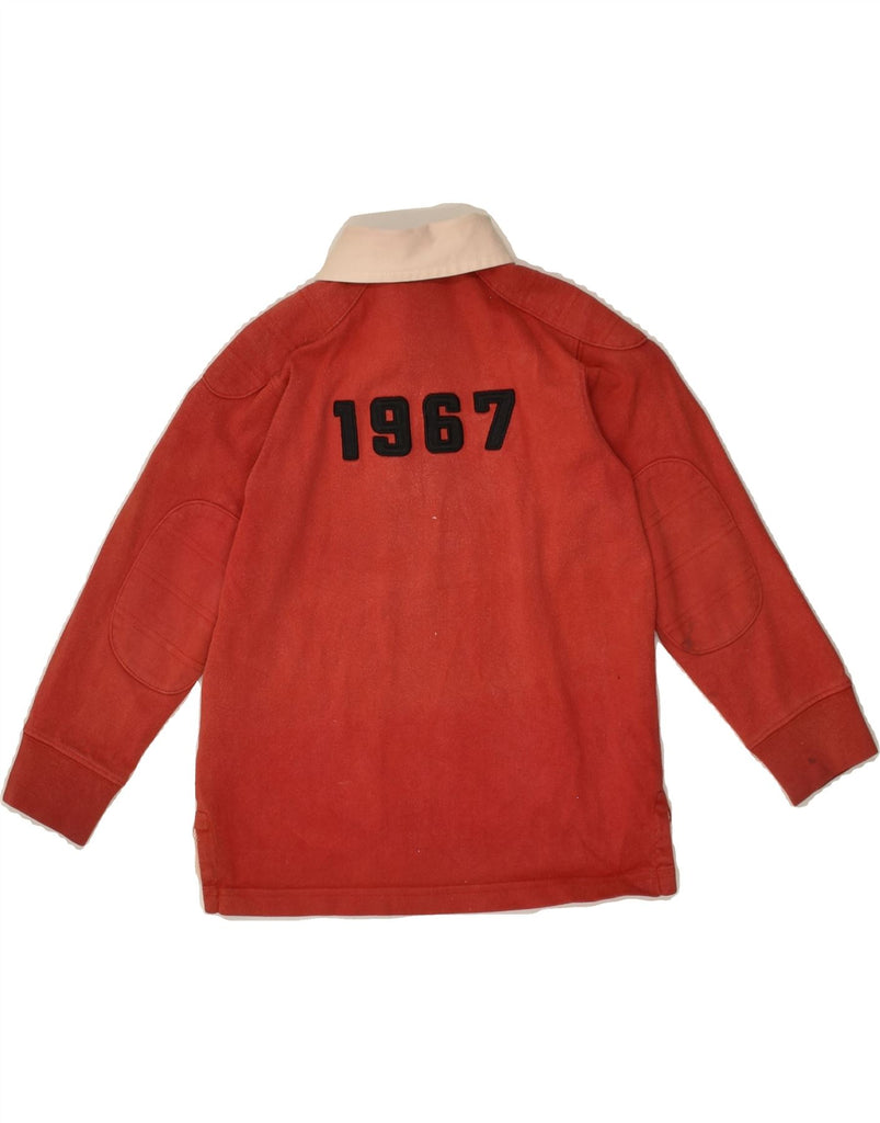 POLO RALPH LAUREN Boys Graphic Long Sleeve Rugby Polo Shirt 2-3 Years Red | Vintage Polo Ralph Lauren | Thrift | Second-Hand Polo Ralph Lauren | Used Clothing | Messina Hembry 