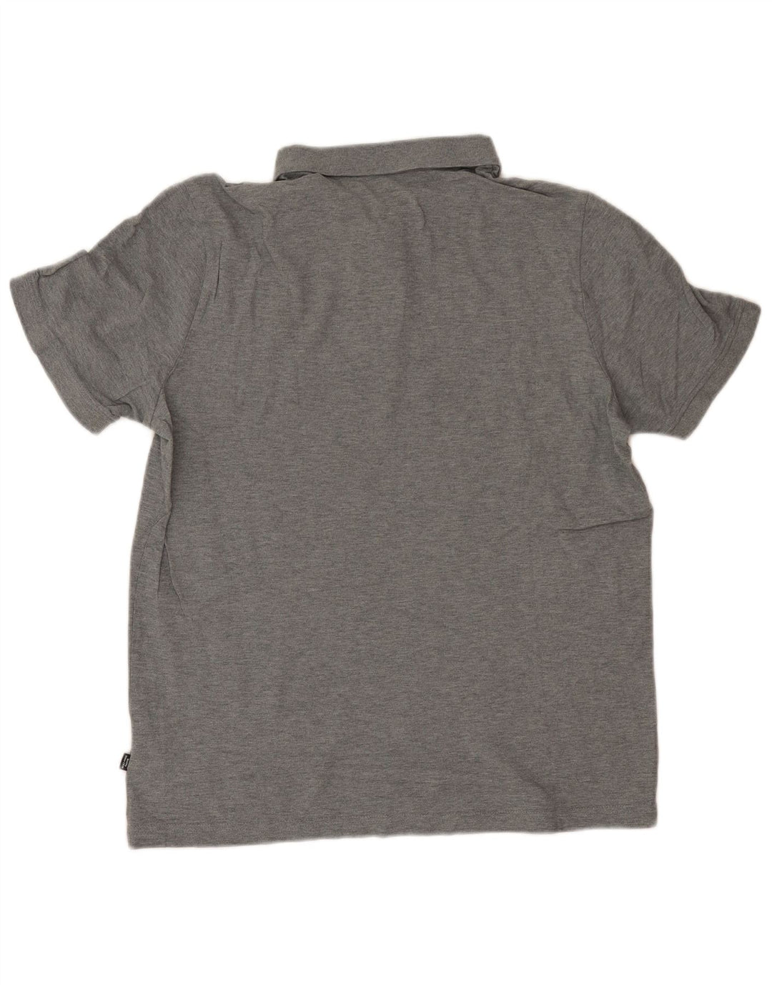 PUMA Mens Polo Shirt Large Grey Cotton