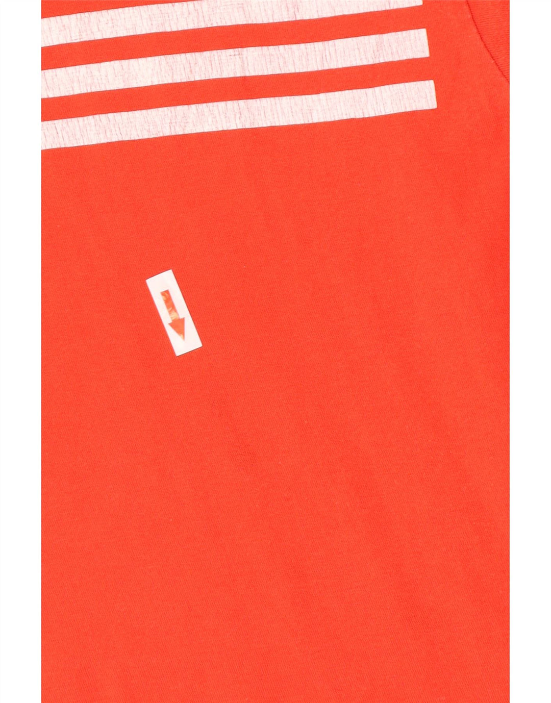 Adidas Mens Graphic T-Shirt Top Medium Red Cotton