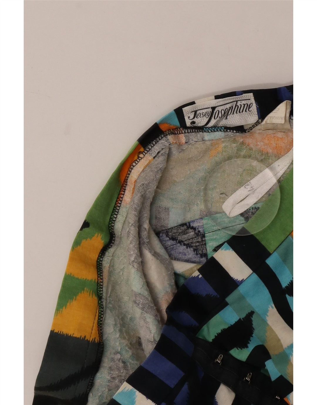 Josephine Womens A-Line Skirt IT 42 Large W32 Multicoloured Geometric