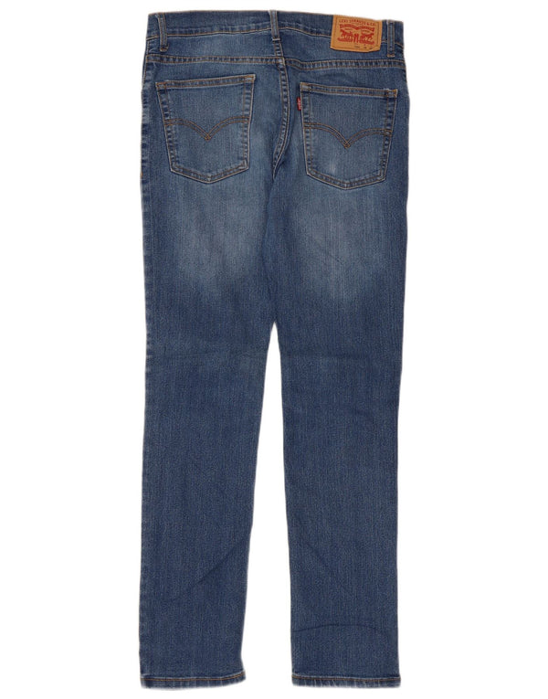 Levi's Boys 510 Distressed Skinny Jeans 15-16 Years W28 L28 Blue Cotton