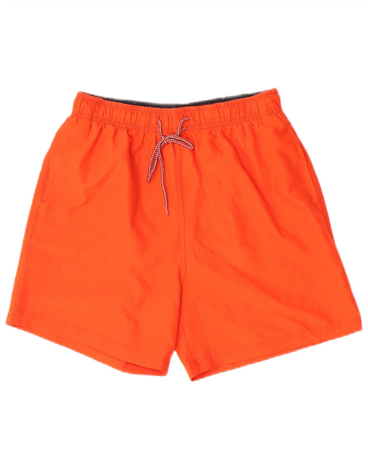 Mountain Warehouse Mens Swimming Shorts Small Orange Polyester