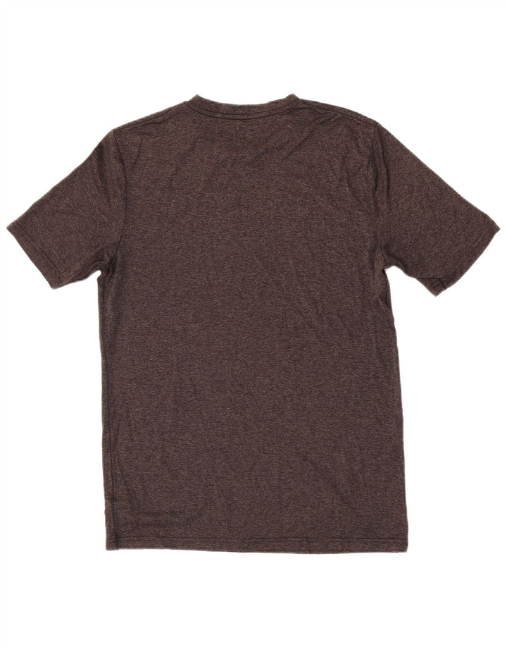 Volcom Mens T-Shirt Top Small Grey Flecked Nylon
